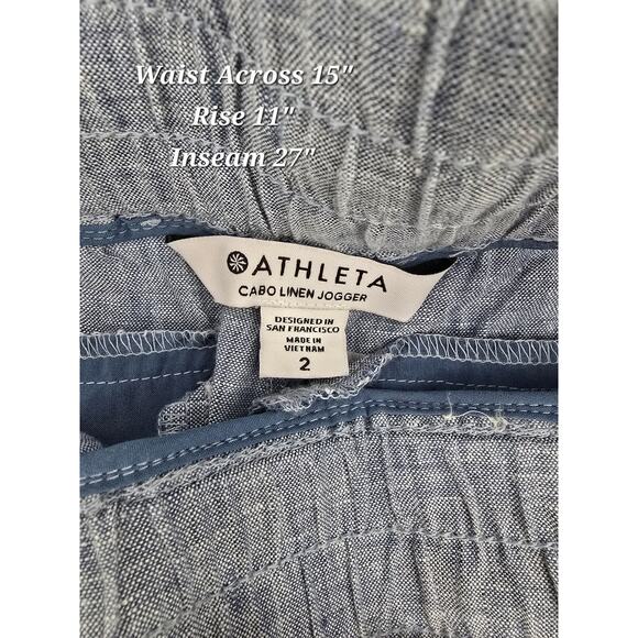 Athleta Cabo Linen Jogger - Picture 2 of 5
